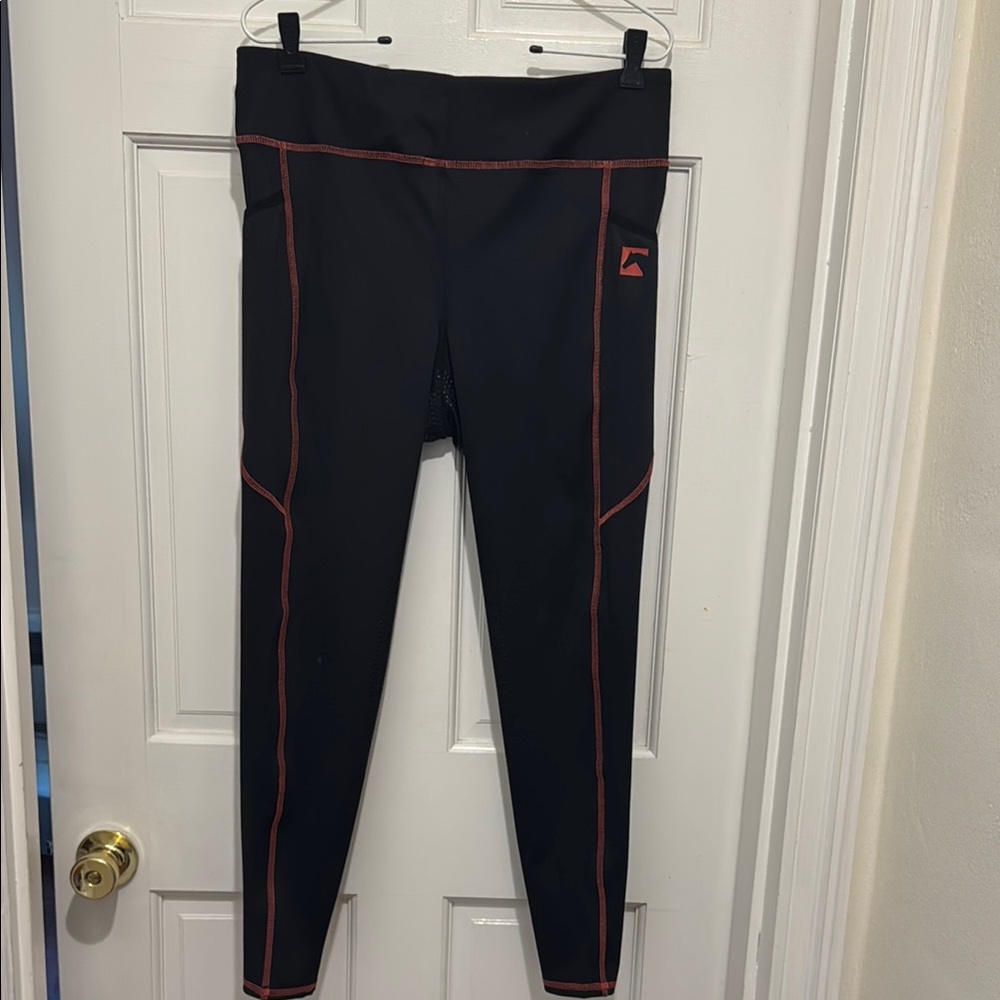 EUC Dover Saddlery Riding Sport Poppy Full Grip Leggings Size XL